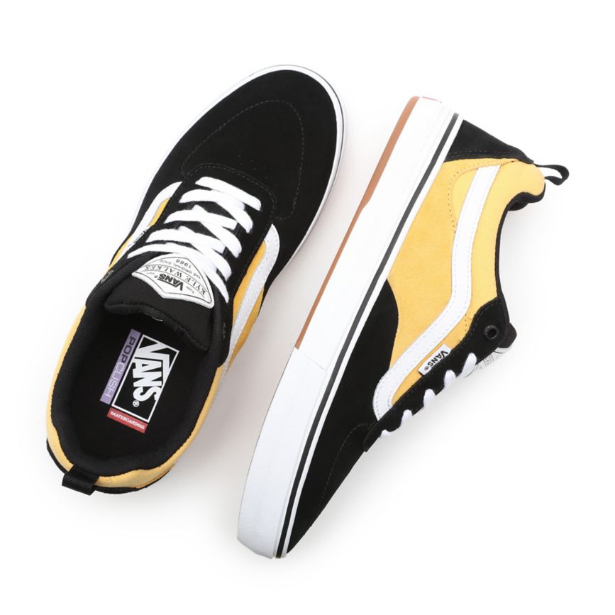 Black Vans Kyle Walker Pro Shoes | VN377H1NT98