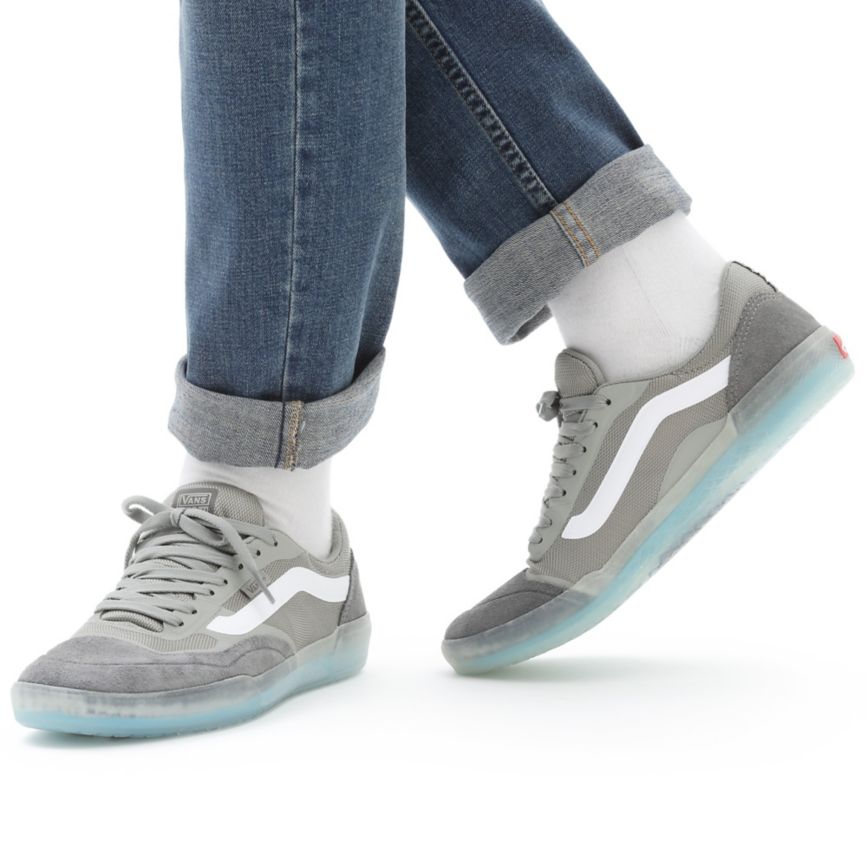 Grey Vans Ave Pro Shoes | VN128A8BZ39