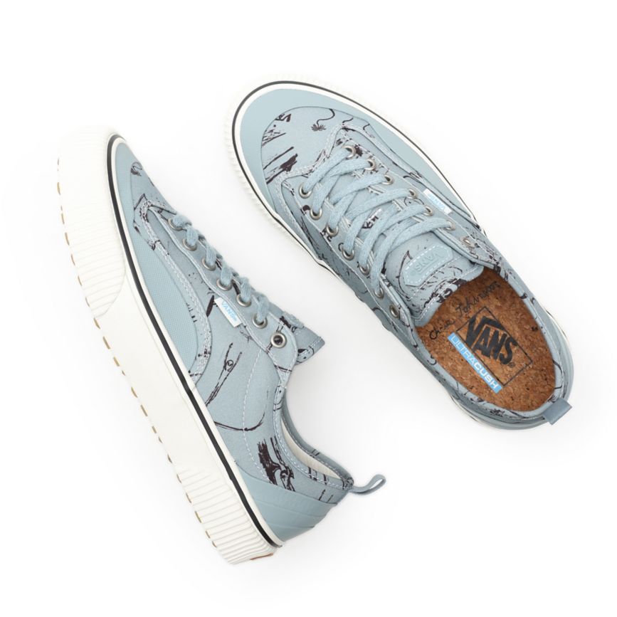 Grey Vans X Chris Johanson Destruct SF Shoes | VN538H7TW46